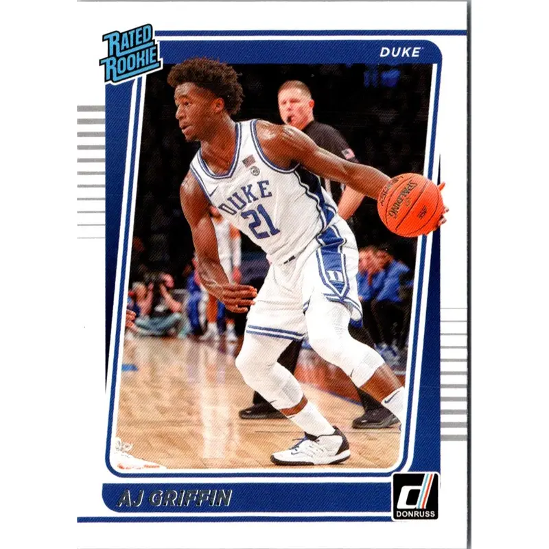 2022 Panini Chronicles Draft Picks Donruss Rated Rookies AJ Griffin #21