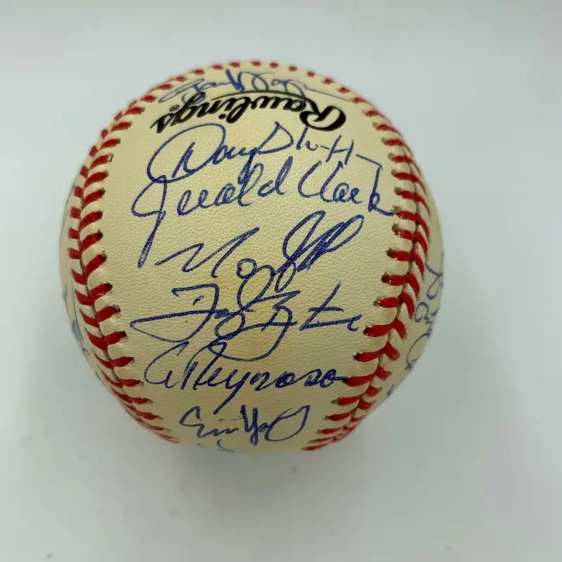1993 Colorado Rockies Inaugural Season Team Signed Baseball With PSA DNA COA