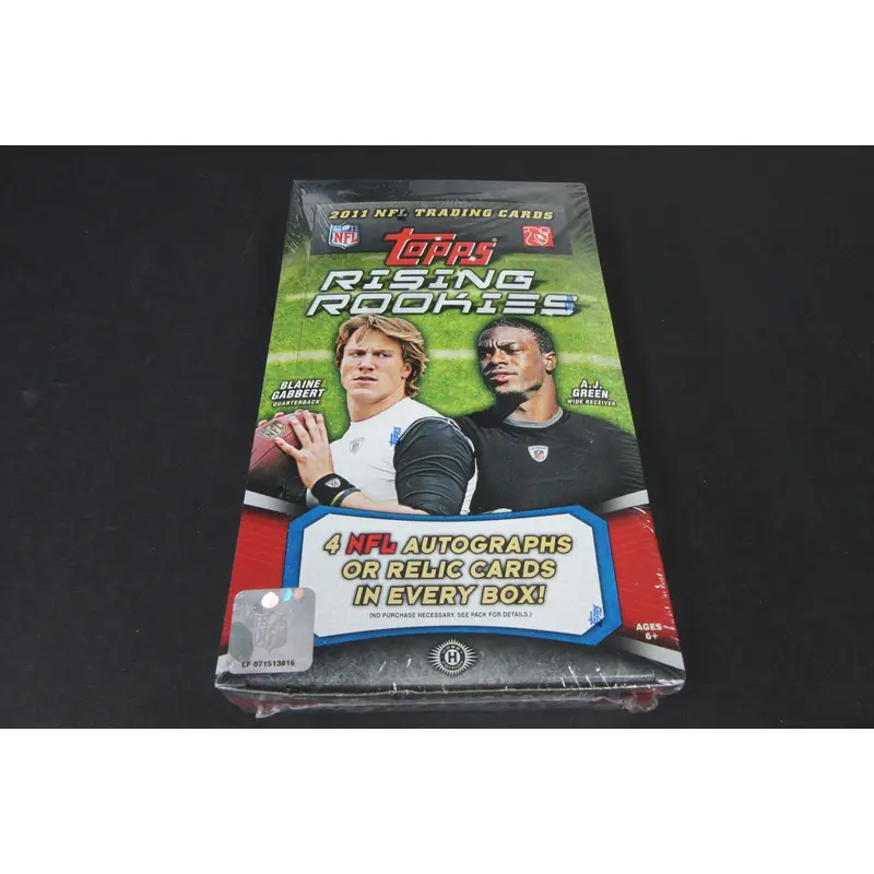 2011 Topps Rising Rookies Football Box (Hobby)