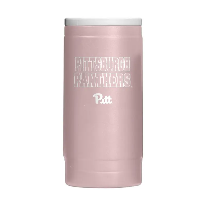 Pittsburgh 12oz Stencil Powdercoat SlimCan Coolie