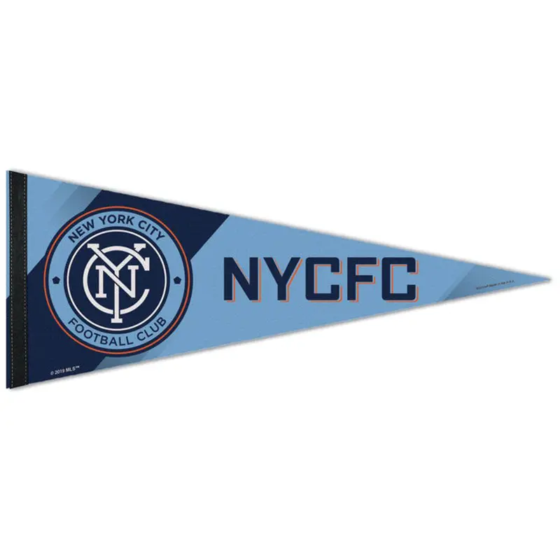 New York City FC "NYCFC" Official MLS Soccer Premium Felt Collector's Pennant - Wincraft