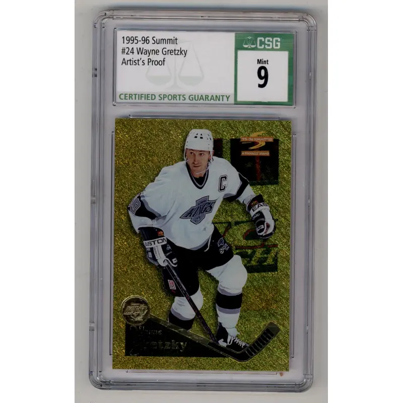 Wayne Gretzky 1995-96 Summit #24 Artist's Proof CSG 9 Mint
