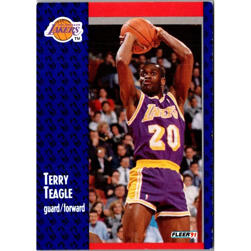 1991 Fleer Terry Teagle #103