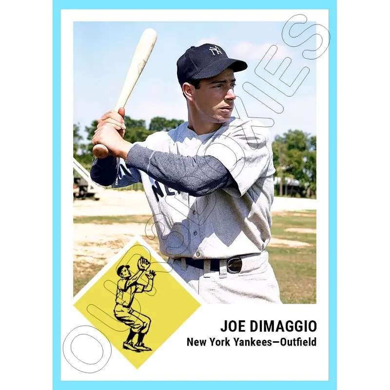 Joe Dimaggio 1963 Fleer Custom Card - 4320
