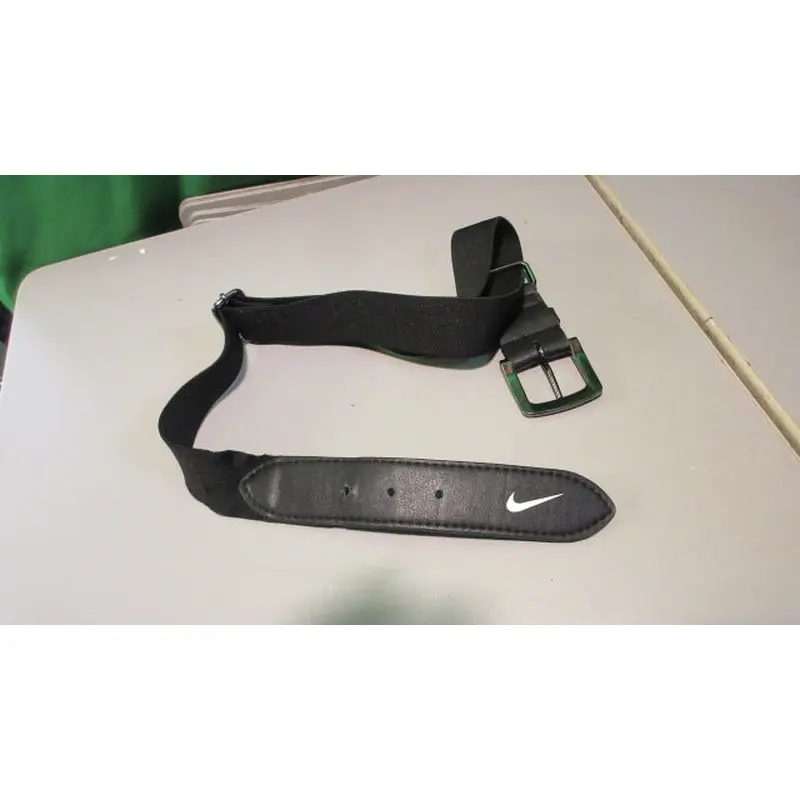 Used Nike Adult Black Baseball Belt