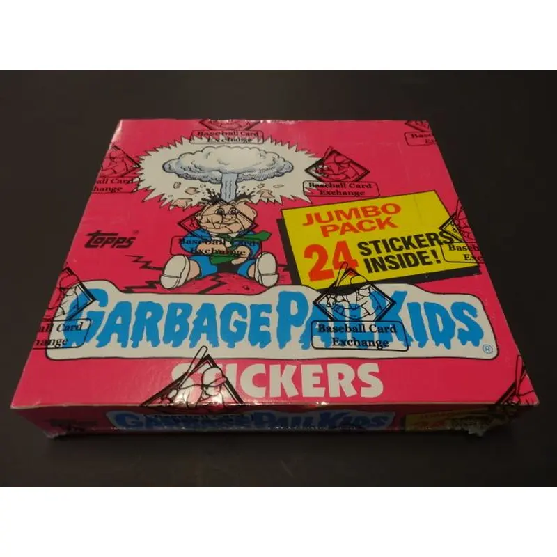 1986 Topps Garbage Pail Kids Series 5 Unopened Jumbo Cello Box