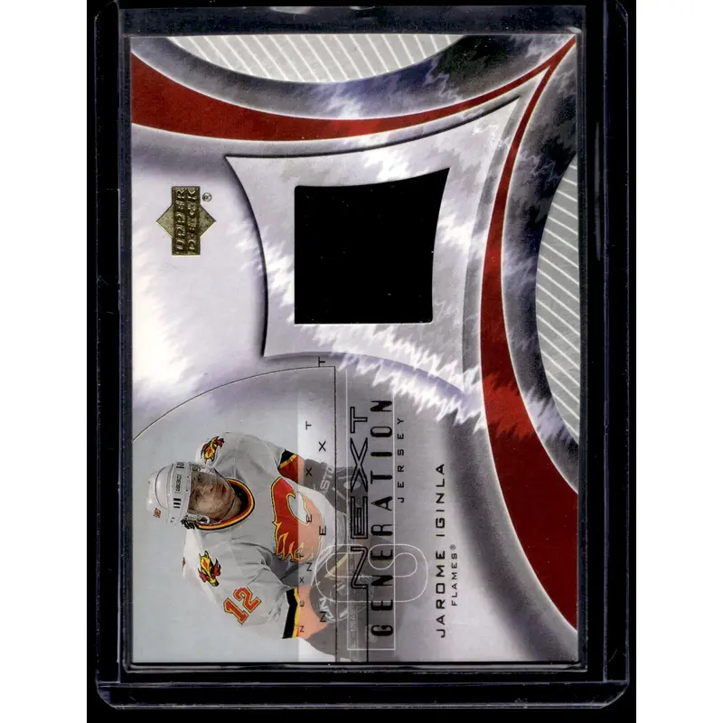 2001-02 Upper Deck - Next Generation Jerseys Jarome Iginla #NG-JI