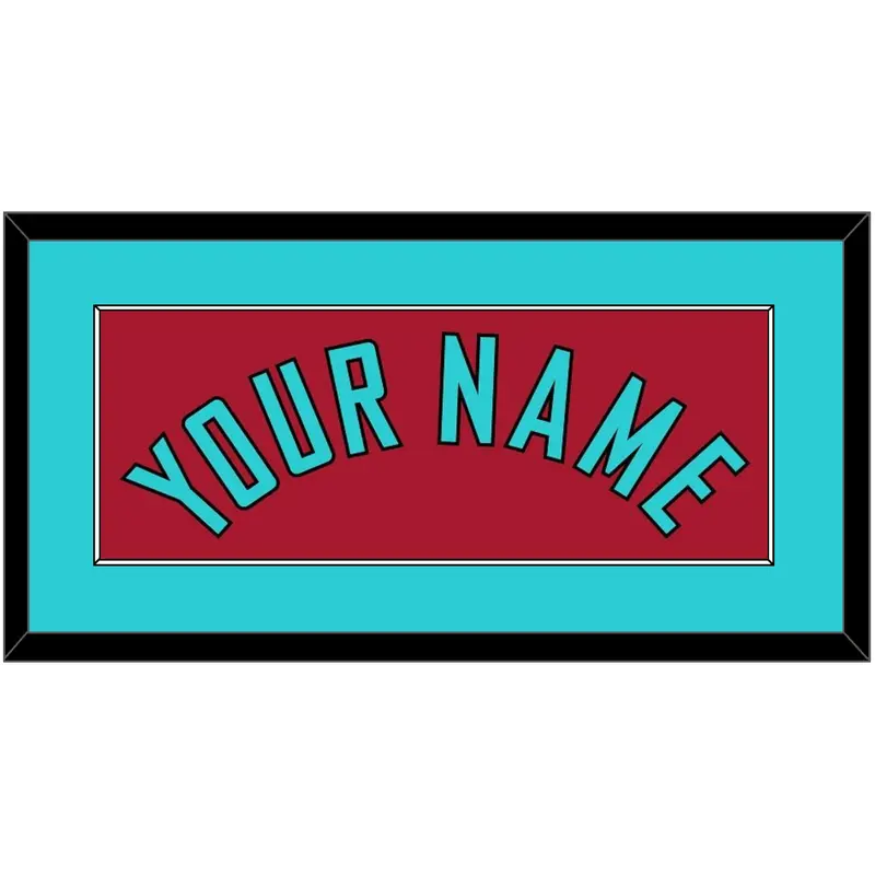 Arizona Name - Alternate Red - Single Mat 2