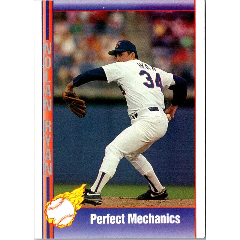 1991 Pacific Nolan Ryan Texas Express I Perfect Mechanics #70