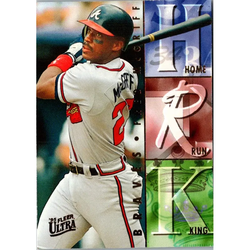 1995 Ultra Home Run Kings Fred McGriff #9