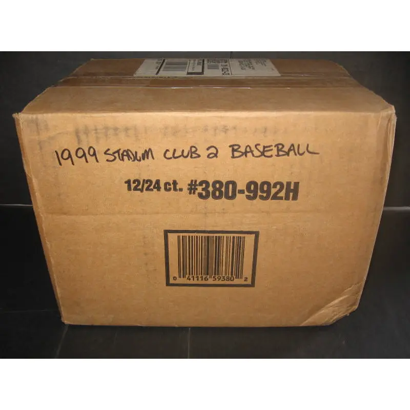 1999 Topps Stadium Club Baseball Series 2 Case (Hobby) (12 Box)