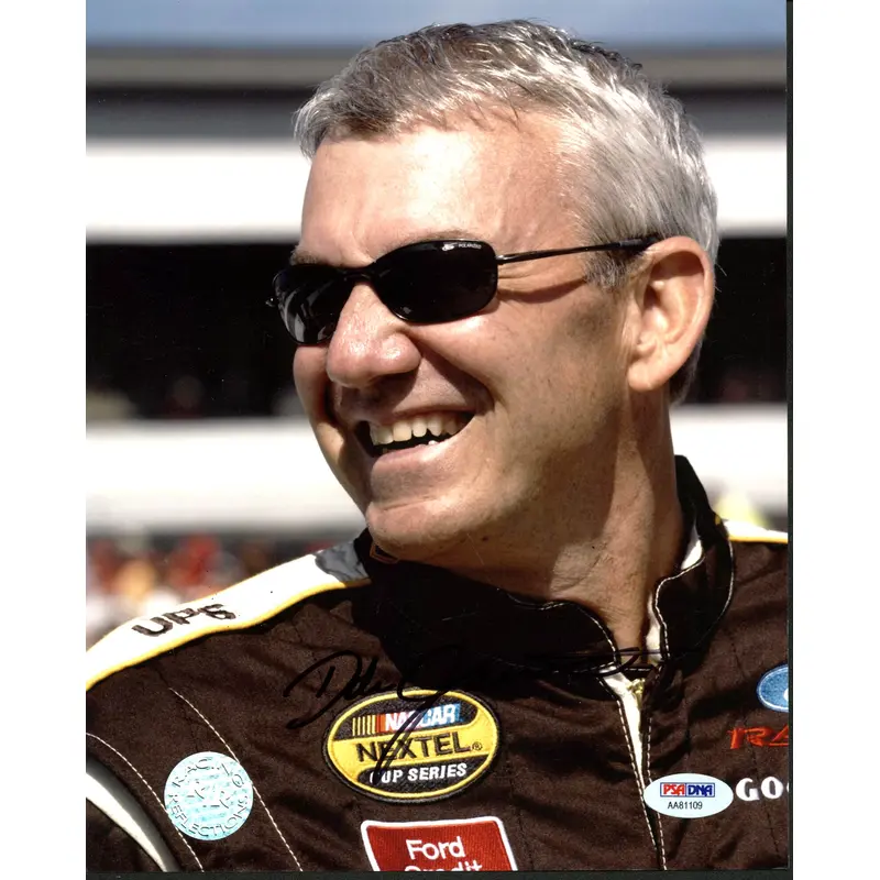 NASCAR Dale Jarrett Authentic Signed 8X10 Photo PSA/DNA #AA81109