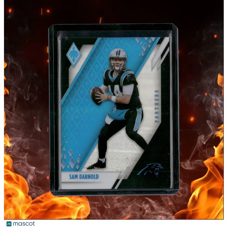 2021 Panini Phoenix Sam Darnold Black Holo 05/10 #17