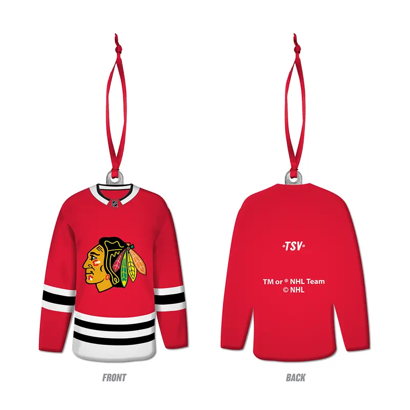 NHL Chicago Blackhawks Jersey Ornament
