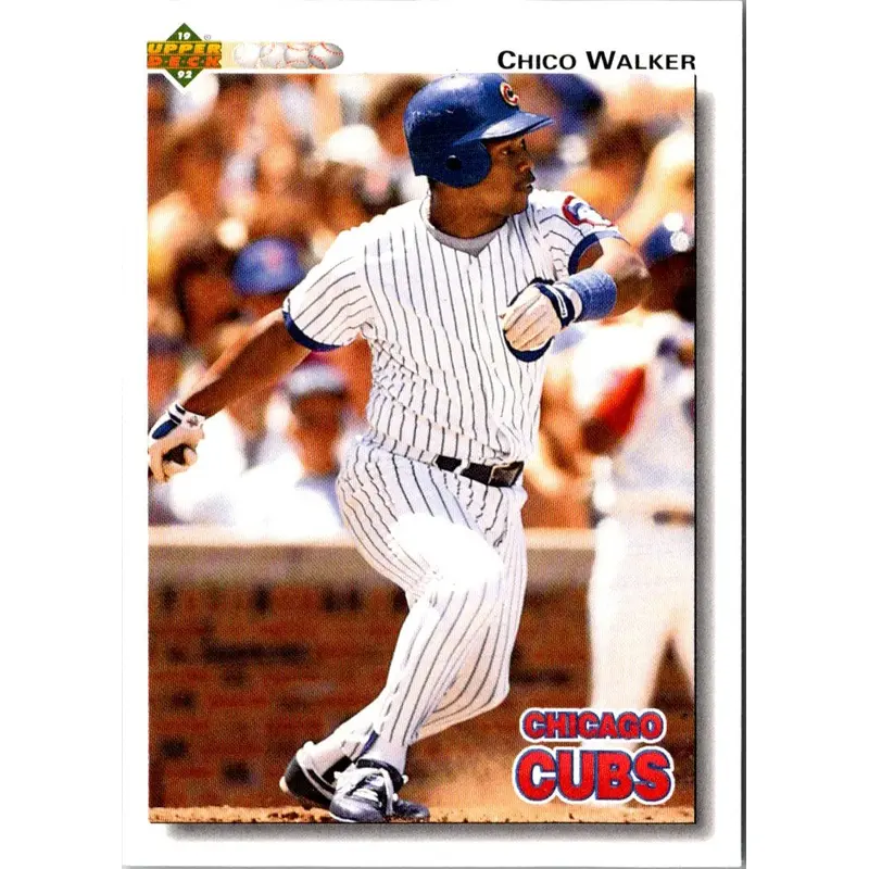 1992 Upper Deck Gold Hologram Chico Walker #617