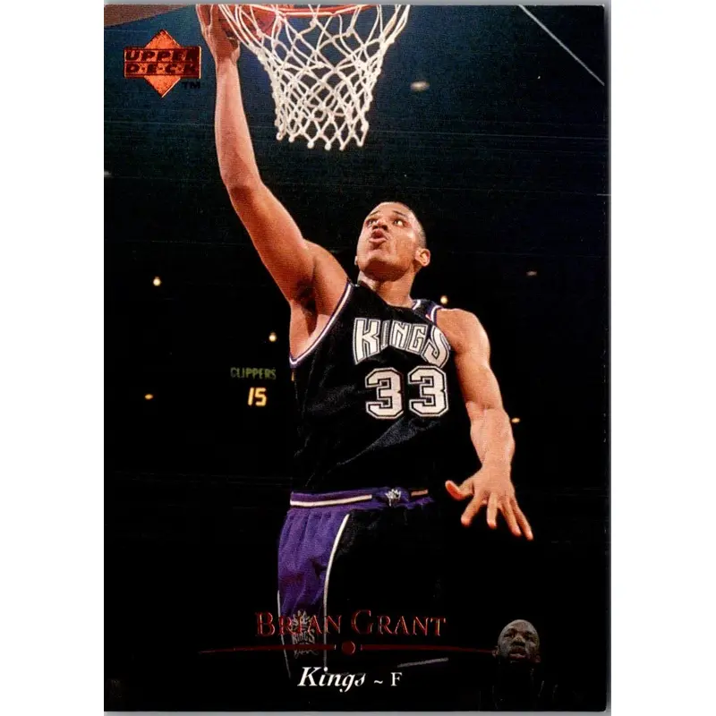 1995 Upper Deck Brian Grant #50