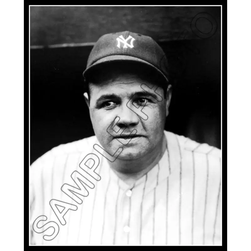 Babe Ruth 8X10 Photo - New York Yankees - 696