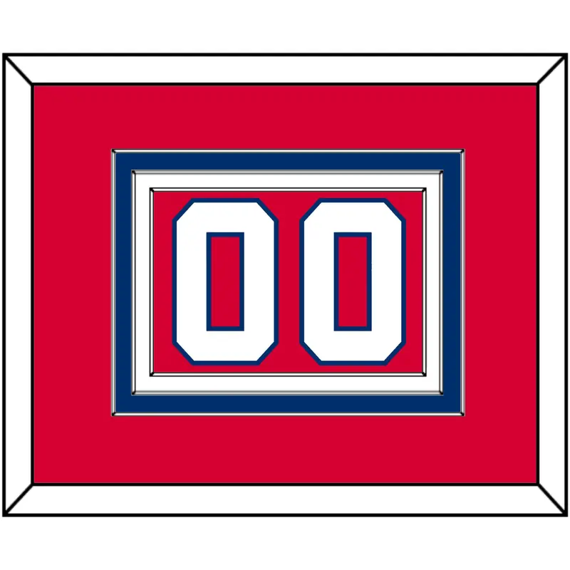 Philadelphia Number - Road Red (1978-1991) - Triple Mat 2