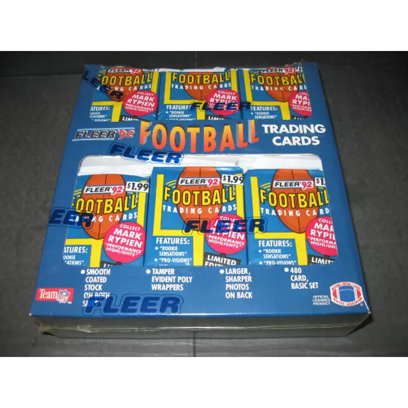 1992 Fleer Football Jumbo Box