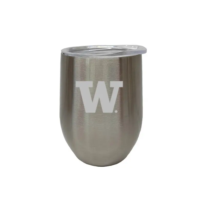 UW Huskies Engraved Stainless Steel Wine Tumbler