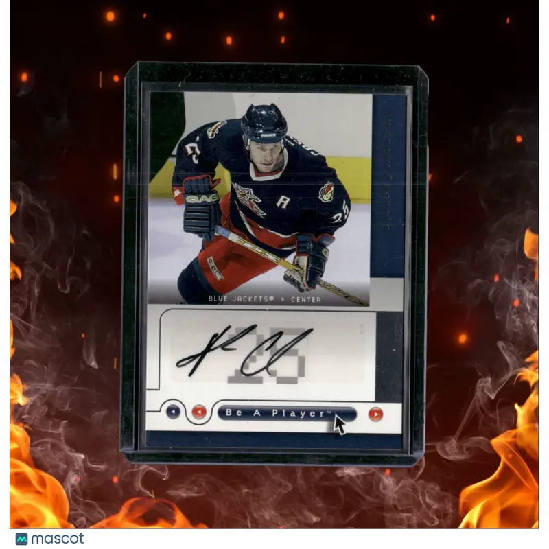 2005-06 Upper Deck Be a Player Signatures Andrew Cassels Auto #AC