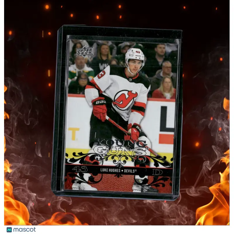 2023-24 Upper Deck Luke Hughes Young Guns Retro #T-27
