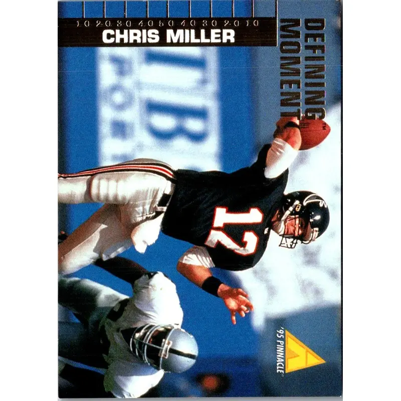 1995 Pinnacle Club Collection Chris Miller #162
