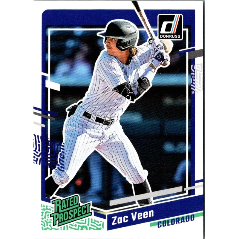 2023 Donruss Holo Blue Zac Veen #46