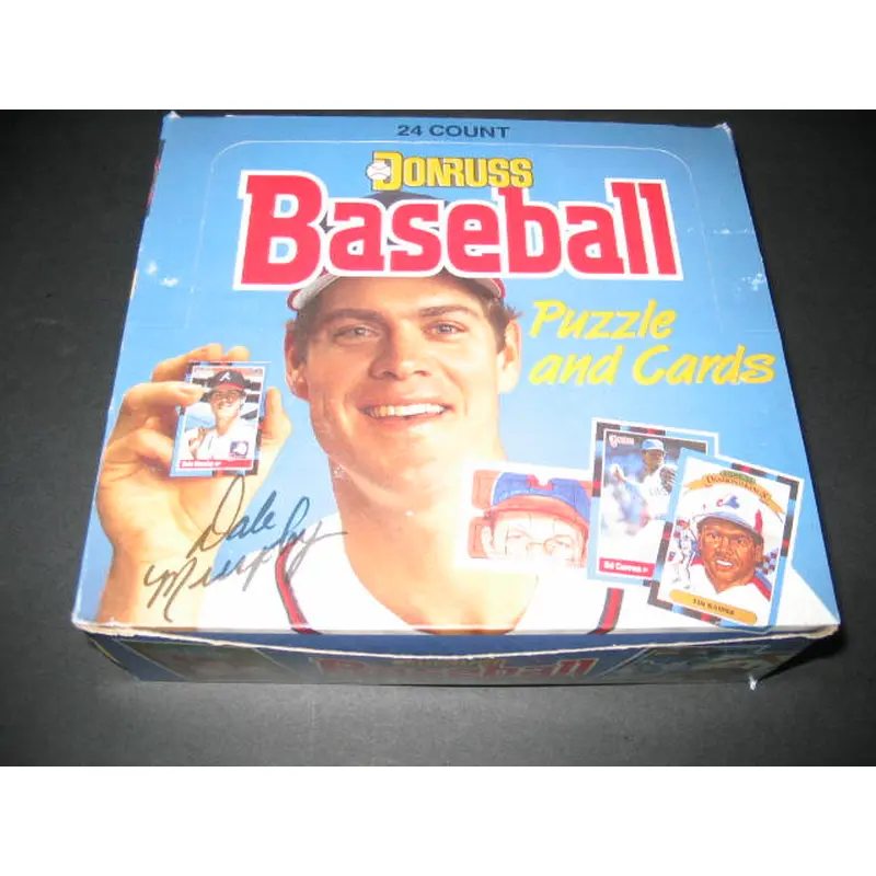 1988 Donruss Baseball Unopened Cello Box