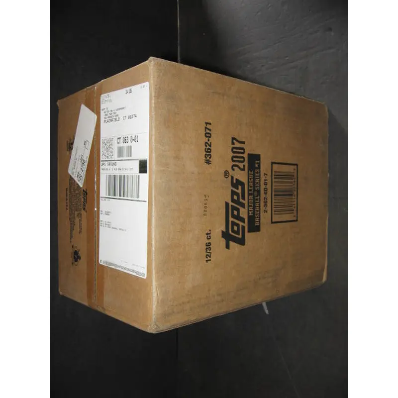 2007 Topps Baseball Series 1 Case (12 Box)