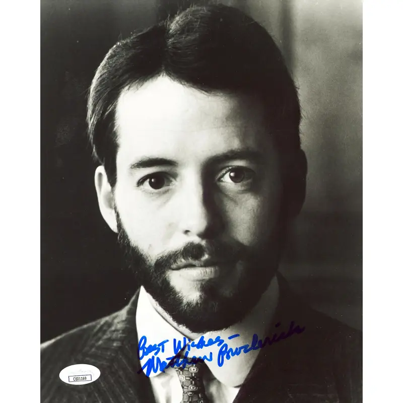Matthew Broderick The Road To Wellville "Best Wishes" Signed 8x10 Photo JSA