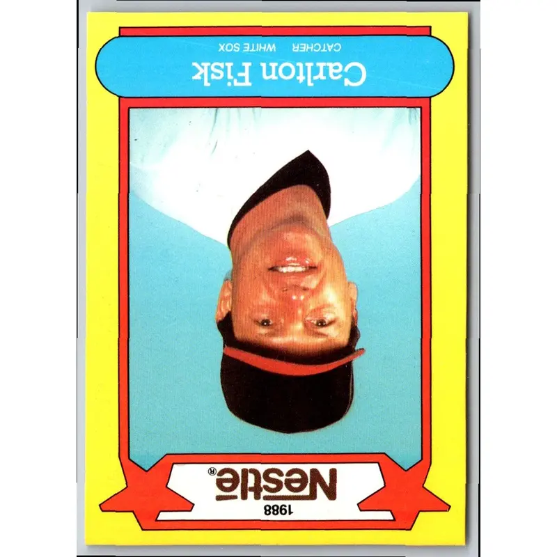 1988 Nestle Carlton Fisk #38