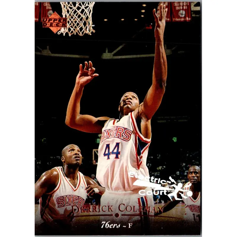 1995 Upper Deck Electric Court Derrick Coleman #295