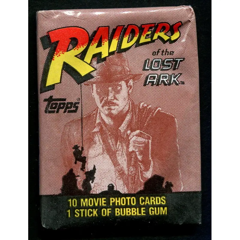 1981 Topps Raiders of the Lost Ark Unopened Wax Pack