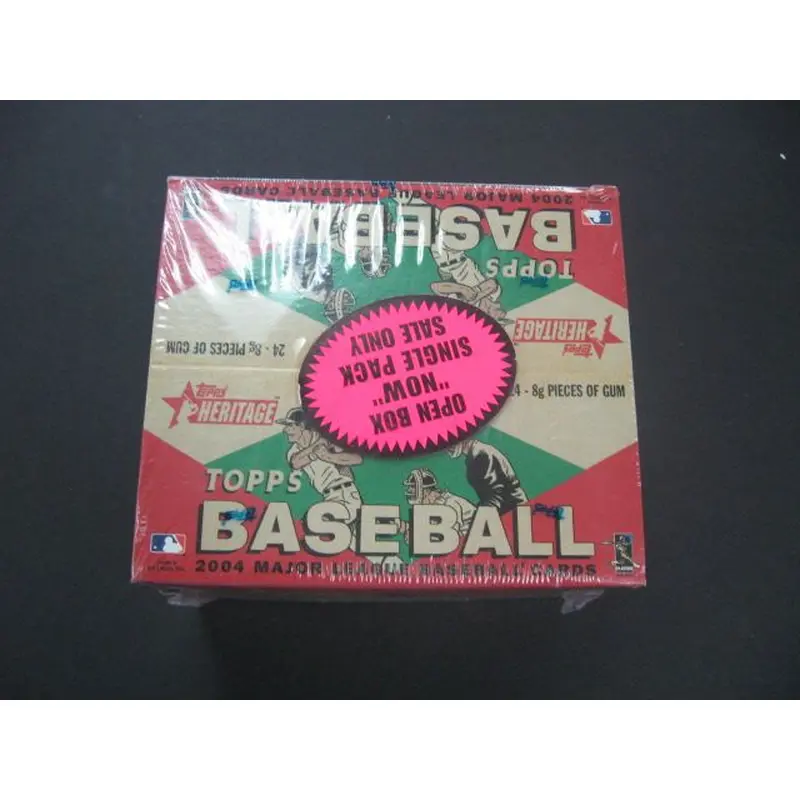 2004 Topps Heritage Baseball Box (Retail)