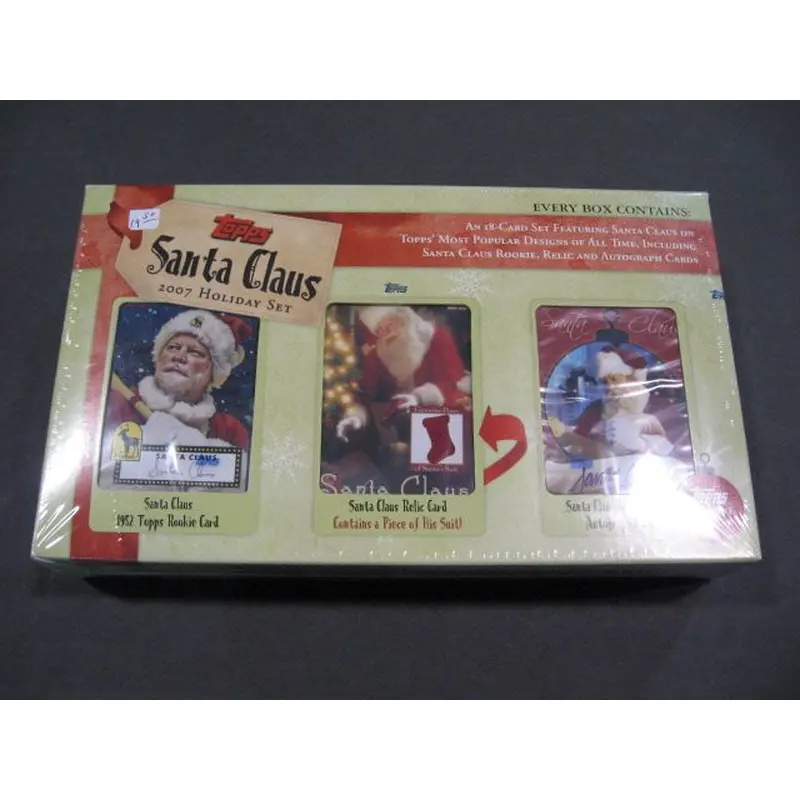 2007 Topps Santa Claus Holiday Factory Set