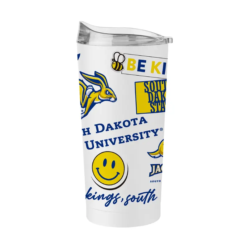 South Dakota State 20oz Native Powder Coat Tumbler