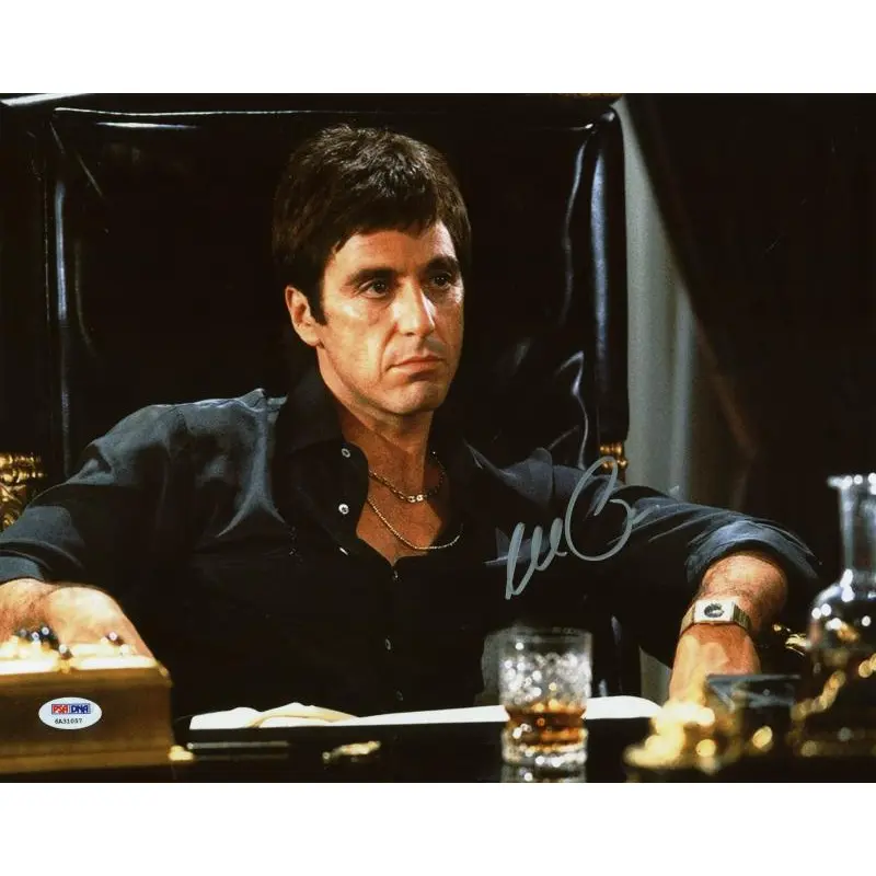 Al Pacino Scarface Signed 11X14 Photo Auto Graded Gem Mint 10! PSA/DNA #6A31057