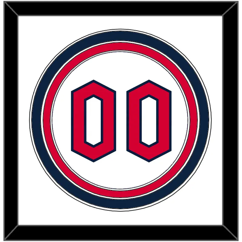 Cleveland Number - Home White - Triple Mat 1
