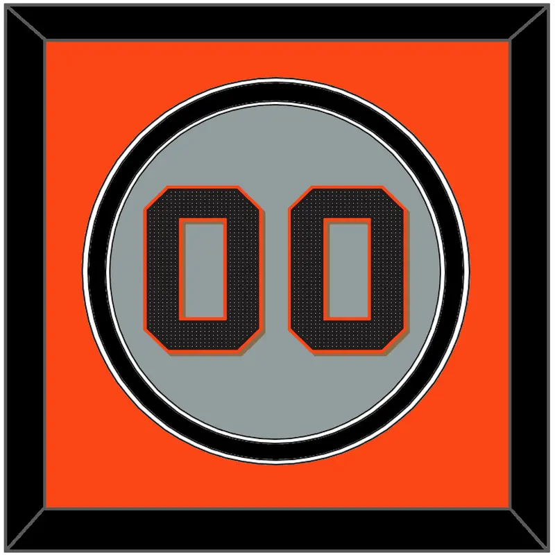 San Francisco Number - Road Gray - Double Mat 2