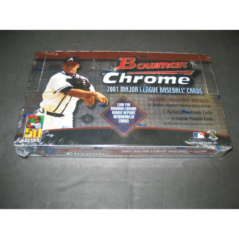 2001 Bowman Chrome Baseball Box (Hobby)