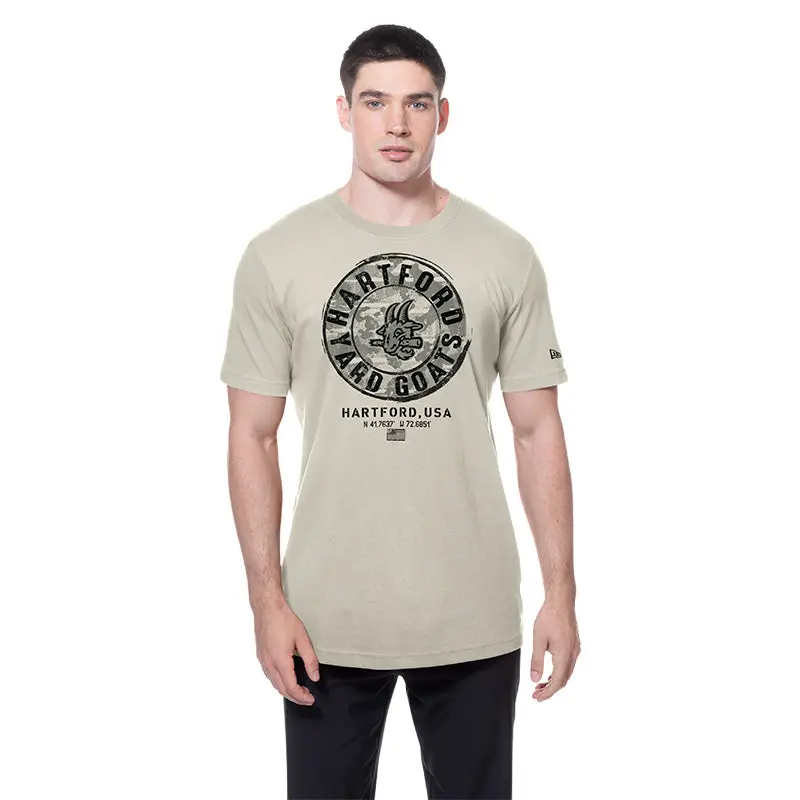 Hartford Yard Goats New Era Armed Forces '25 Tee