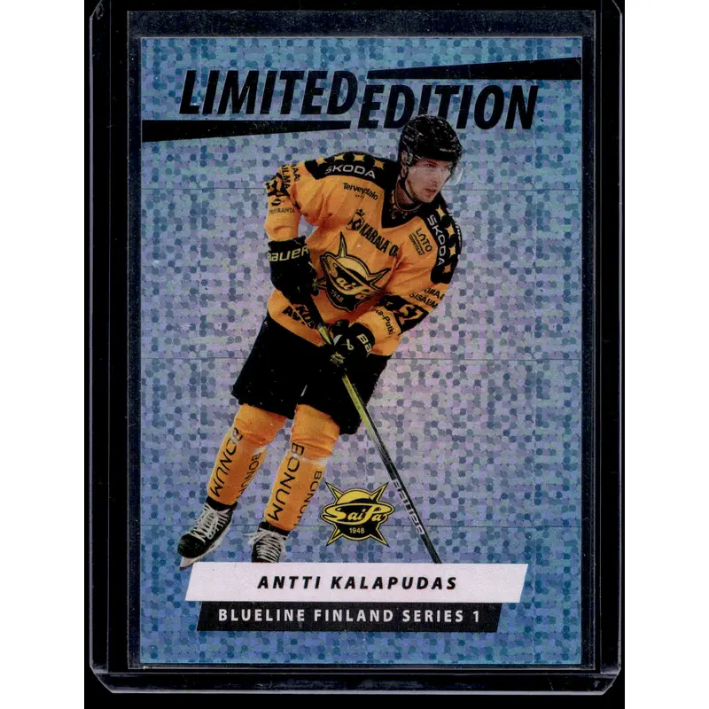 2024-25 Blueline Limited Edition Blue - Antti Kalapudas #LE-12