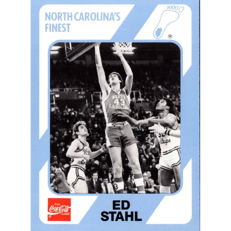 1989 Collegiate Collection North Carolina's Finest Ed Stahl #148