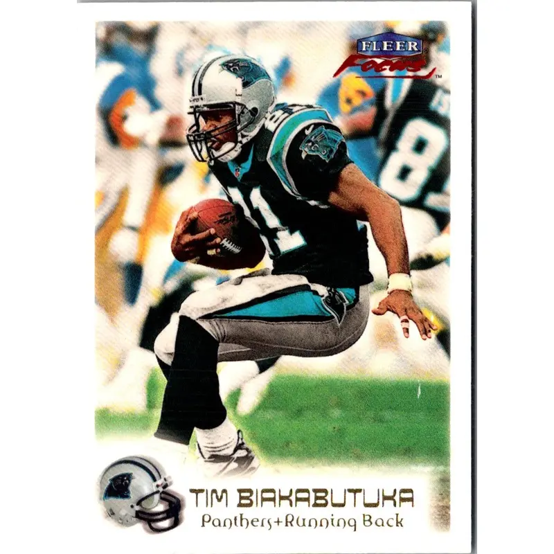 1999 Fleer Focus Tim Biakabutuka #5