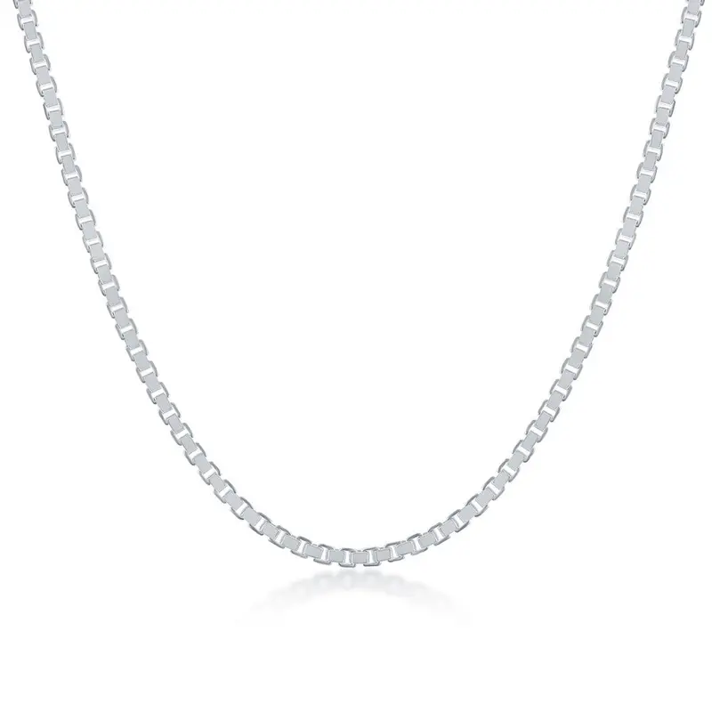 Sterling Silver 1.8mm Box Chain