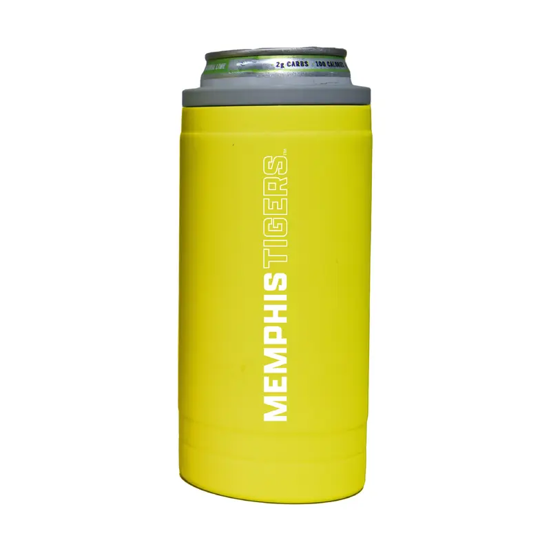 Memphis 12oz Cru Stacked Soft Touch Slim Coolie