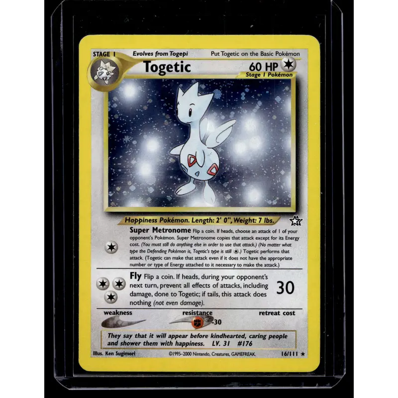 2000 Pokemon Neo Genesis - Holo - Togetic #16