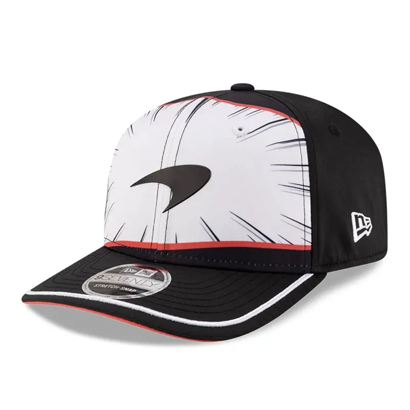 McLaren Racing Japan Race Special Black 9SEVENTY Stretch Snap Adjustable Cap