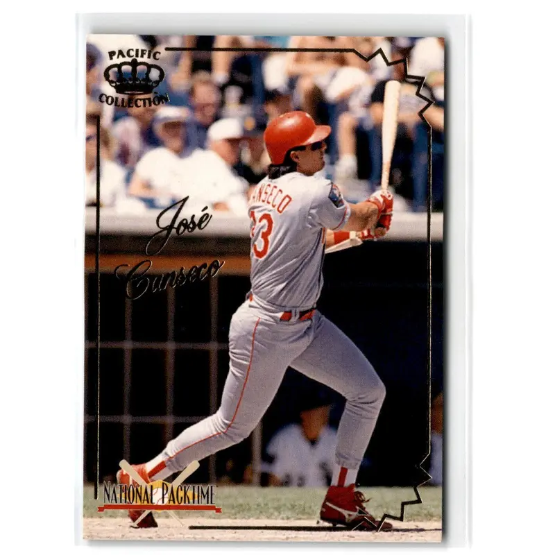 1995 National Packtime Jose Canseco #9